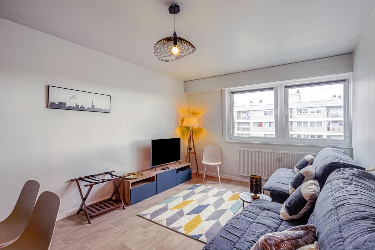 Alsacetime, Centre Parking Gratuit, Tram Wifi, Fibre Orange, Espace De Travail Appartement Straatsburg Buitenkant foto